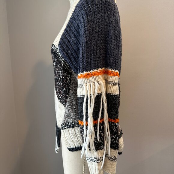 Max mara weekend asymmetrical patchwork sweater L - Picture 3 of 7